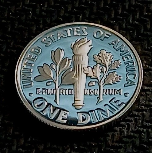 2007-S Dcam "Mirror-like" Proof 90% Silver Roosevelt Dime - Low Mintage Year