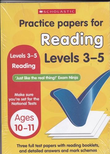 Scholastic Reading (Level 3-5) Age 10-11 Practice Papers National Test New Books
