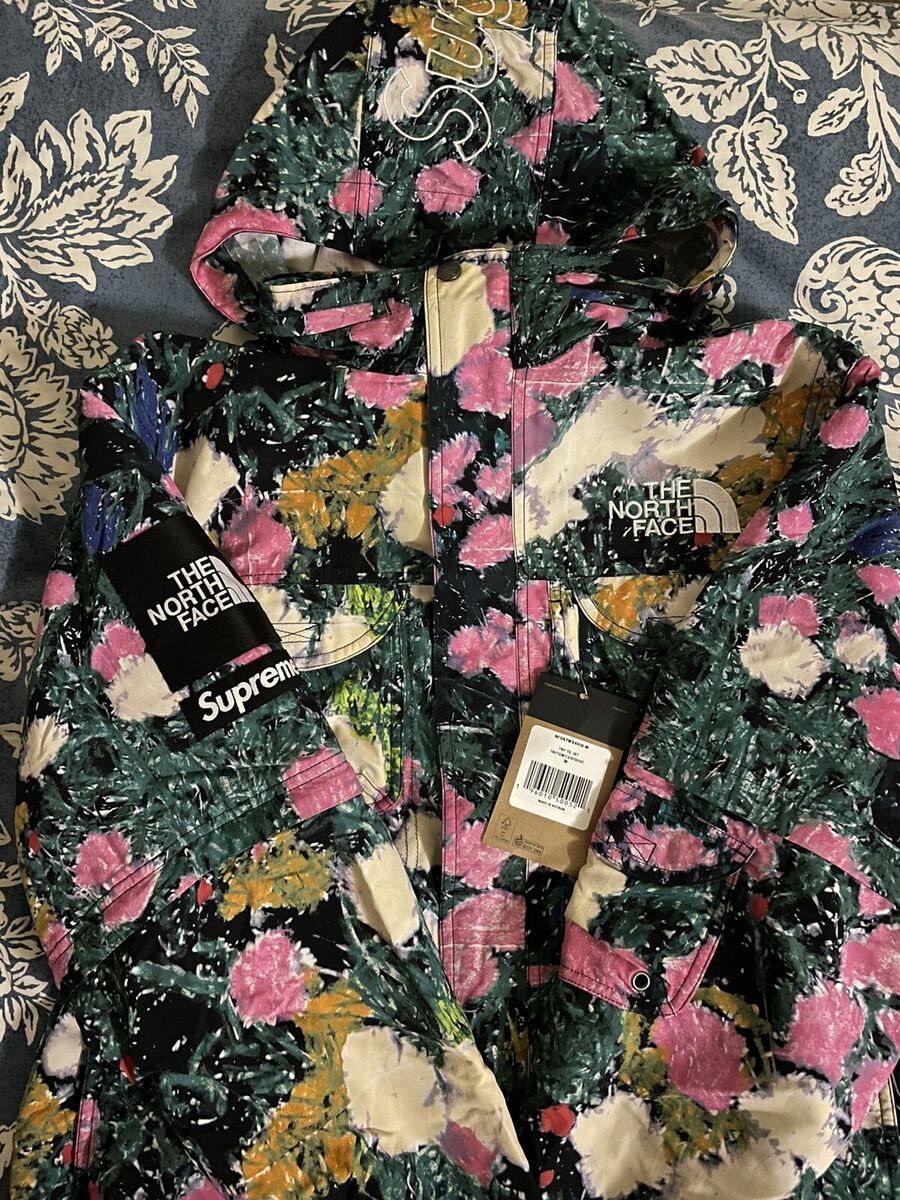 Supreme The North Face Trekking Floral Convertible Jacket M Authentic  Deadstock