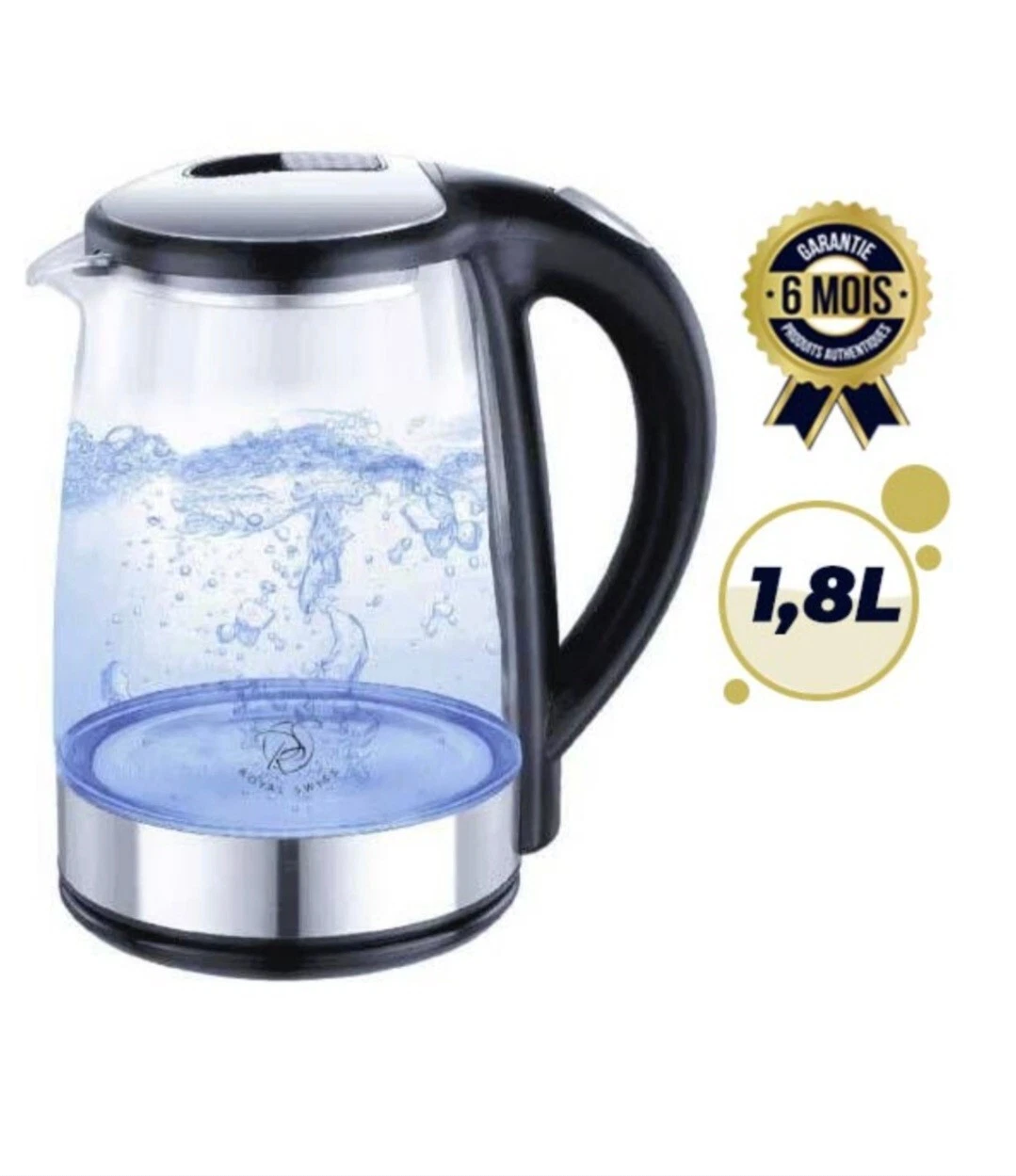 Glass fast heating cordless electric kettle tea pot