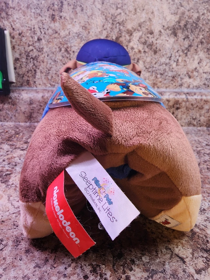 Almohada Mascotas Nickelodeon Paw Patrol Tiempo de Dormir Lites, Persecución Peluche Luz Nocturna  Foto 4 de 4