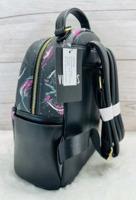Loungefly Disney Villains Grunge Ursula Cruella Maleficent Mini Backpack NWT Amazon.com: Loungefly Disney Villains Mini-Backpack Handbag  main image 4
