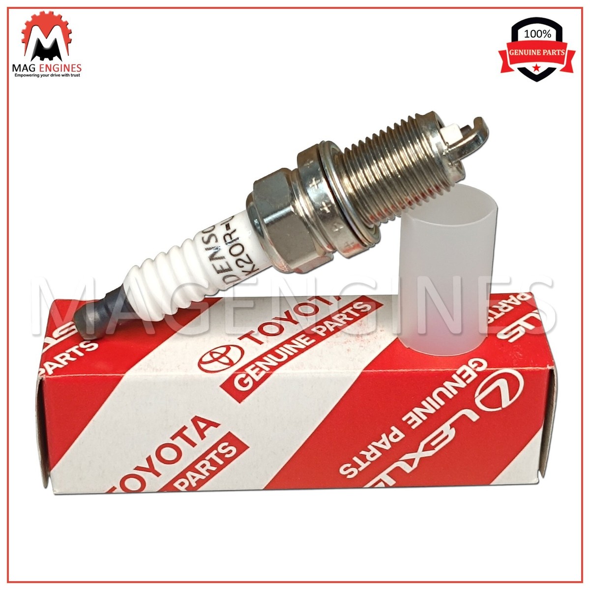 90919-01166 / 90919-YZZAF x6 GENUINE OEM SPARK PLUG SET 1G-FE 24V