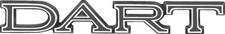 For 1969-1970 Dodge Dart - Front Fender Die Cast Emblem Mopar