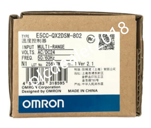 New Omron E5CC-QX2DSM-802 Temperature Controller E5CCQX2DSM802 Expedited Ship