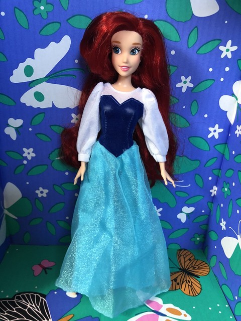 ariel blue dress doll