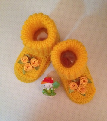 unisex baby booties