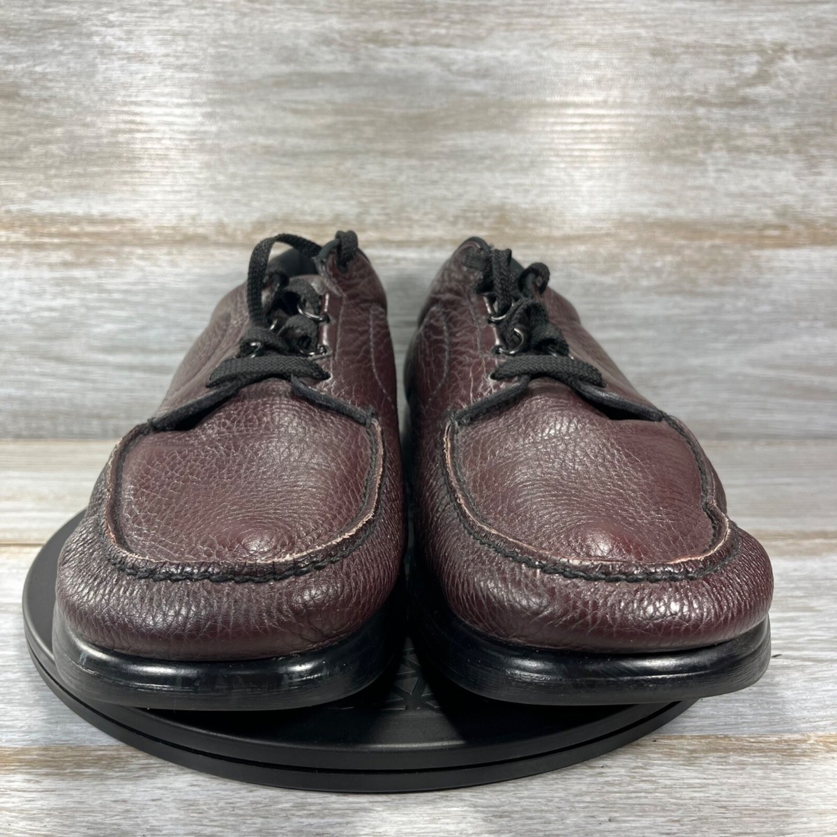 SAS Bout Time Walking Shoes Burgundy Leather Men\'s Size 14 W Wide USA Comfort Men_s_BoutTime-Cordovan...sas-  main image 3