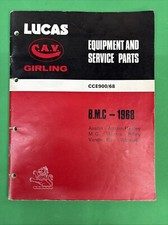 Austin Mini Austin Healey Sprite Mgb Mg Midget Lucas 1968 Equipment Spares