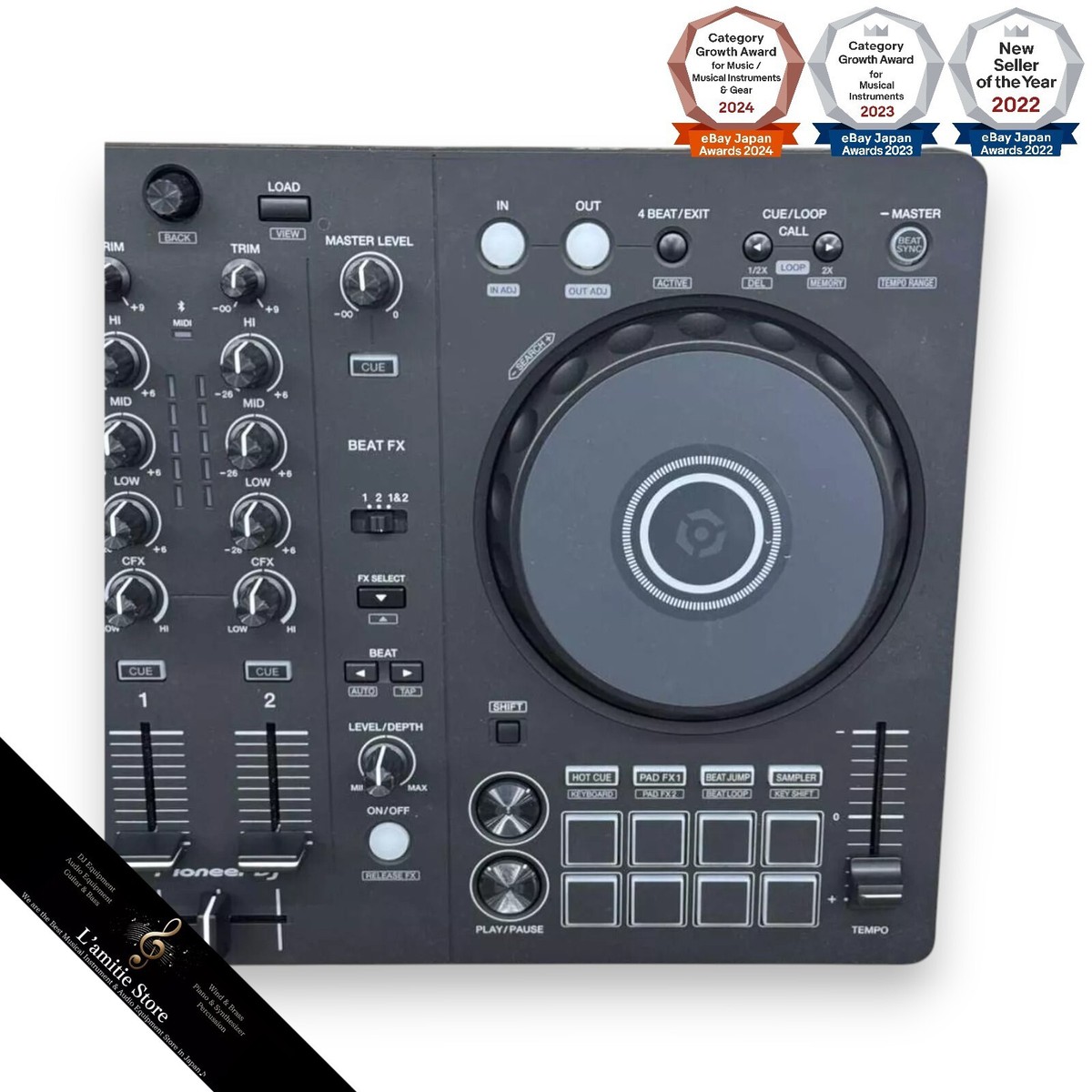Pioneer DJ DDJ-FLX4 2-Channel DJ Controller Rekordbox Serato Pioneer DJ DDJ-FLX4 2-Channel DJ Controller Rekordbox Serato