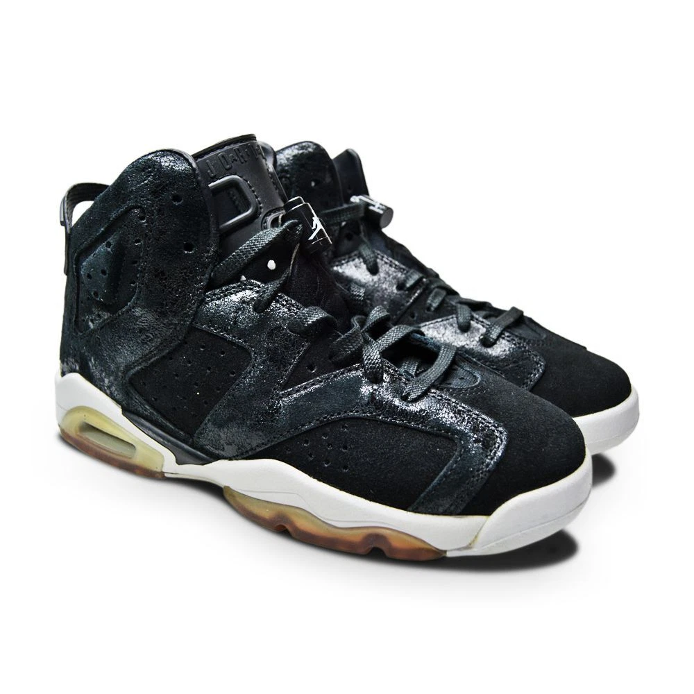 Juniors Nike Jordan 6 Retro Prem HC GG 881430 029 Black White Gym Red