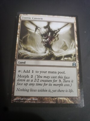 MTG Zoetic Cavern Future Sight 180/180 Regular Uncommon