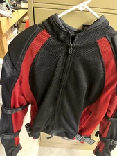 FIRST RACING PADDED MESH JACKET SIZE SMALL LIGHTLY USED MOTORCYCLE OFF ROAD