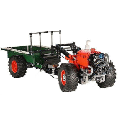 Neu Building Blocks Set MOC Motorized Tractor RC APP Bricks Model DIY Kids Toys
