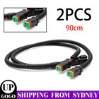 <!--F#f_0-->2x 90cm For Deutsch DT LED Light Adapter Splitter Headlight Wiring Harness<!--F/-->