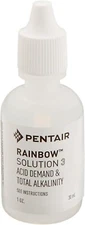 Pentair R161185 No.3 Acid Demand Acid Demand Total Alkalinity Solution,  1-Ounce