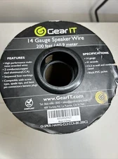 GearIT 14/2 Speaker Wire (200 Feet) 14 Gauge (Copper Clad Aluminum) - Outdoor