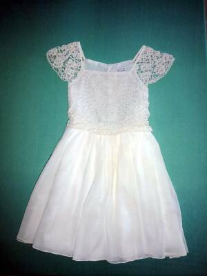 origami flower girl dress