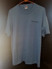 Northrop Grumman Promo T-Shirt XL Blue Russell Athletic USA Made Single Stitch