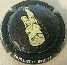 Capsule de Champagne GUILLETTE-BREST Busreis 2018 (89a. fond noir)
