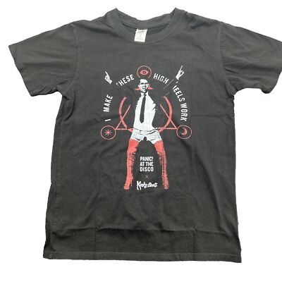 Panic At The Disco T Shirt Men 38'' Black Brendon Urie Kinky Boots