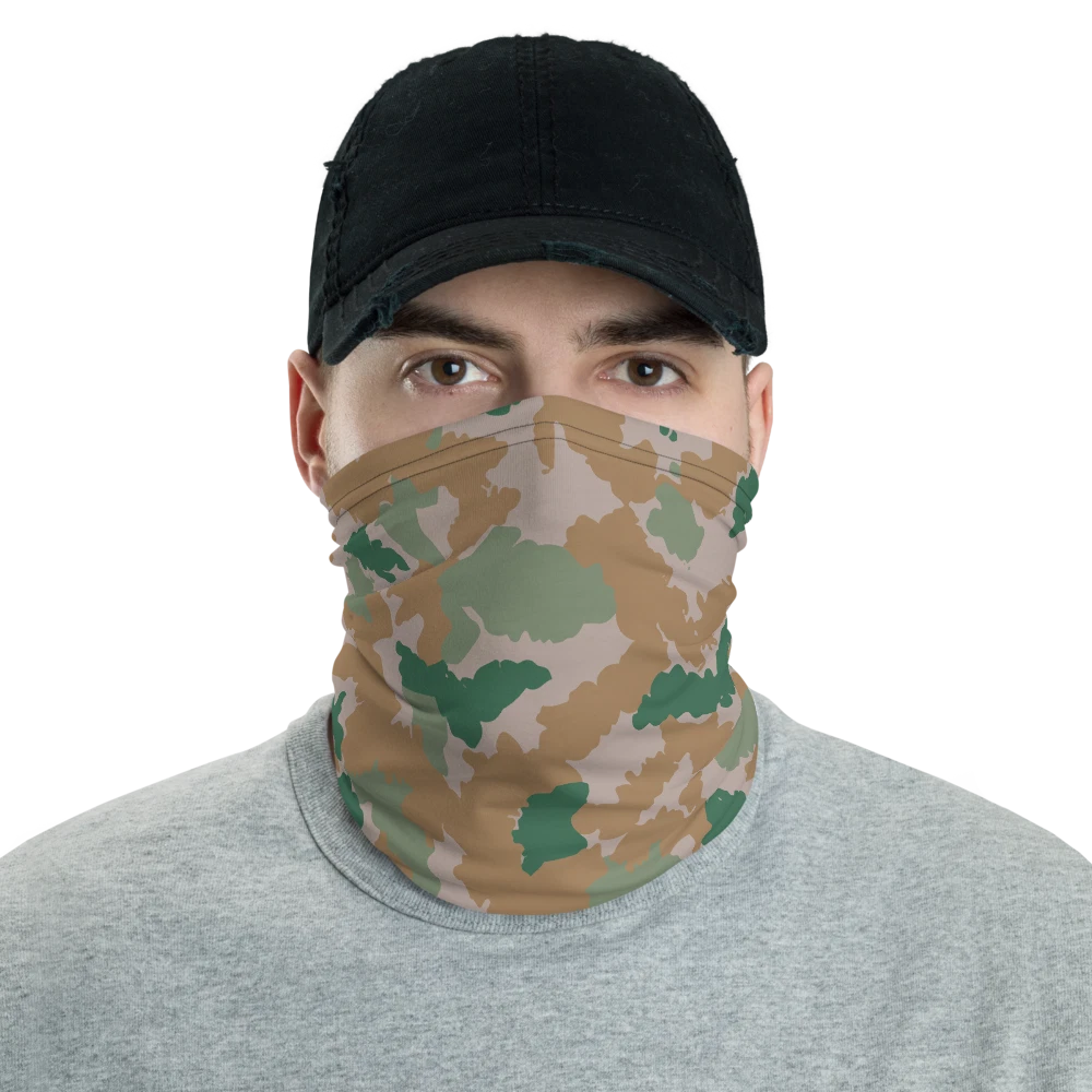 German Flachtarnenmuster Blumenntarn Camouflage Neck Gaiter