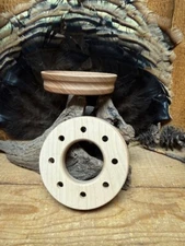 1- Easy grip Double-sided Cherry Turkey Call Pot only  unfinished  DS8CH