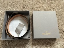 Mulberry Belt - Black Leather - Size 32
