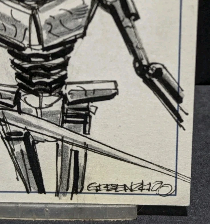 2011 Topps Star Wars Galaxy 6 General Grievous Sketch Card 1/1 - Image 4 of 4