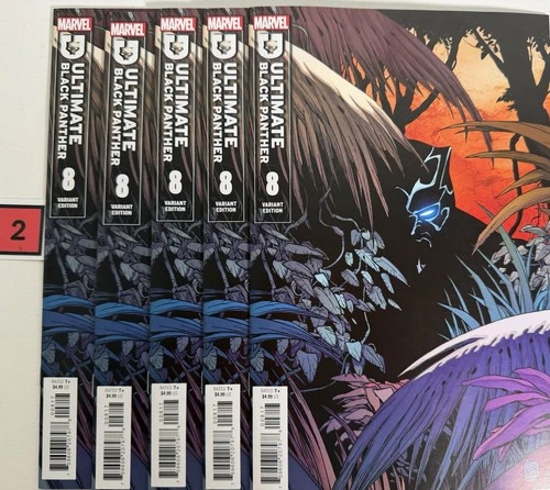 Ultimate Black Panther #8 (Cvr E) (2024) 1:25 Giuseppe Camuncoli Lot Of 5