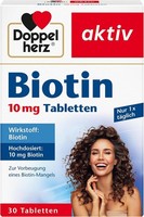 Doppelherz Biotin 10 Mg Tabletten Haut Haare NäGel 30 StüCk