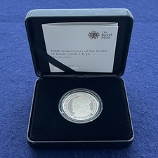 2015 EDITH CAVELL £5 SILBER PROOF MÜNZE ROYAL MINT NEU *NUR 500 AUSGEGEBEN* 2E731