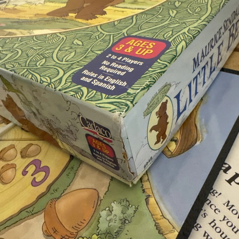 Maurice Sendak's Little Bear Leap Frog Board Game 1999 Read Description - Image 3 of 3