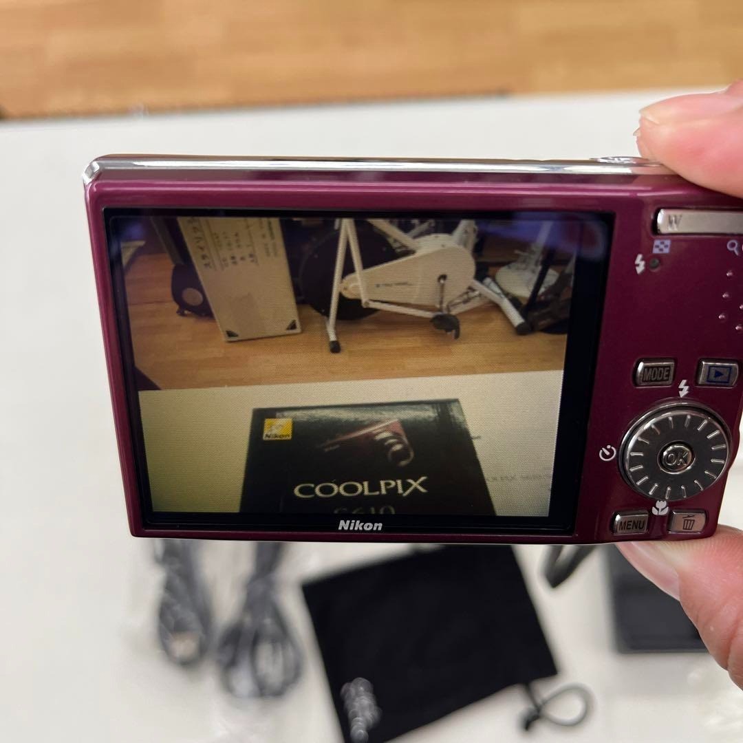 Nikon COOLPIX S610 　パープル デジタルカメラ Nikon COOLPIX S610 パープル