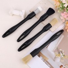 5PCS Car Detailing Brush Set Boars Bristle Auto Interior Exterior Cleaning Tool