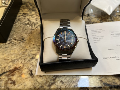 Casio Oceanus 15th Anniversary Model OCW-T3000C-2AJF Limited Edition- Titanium