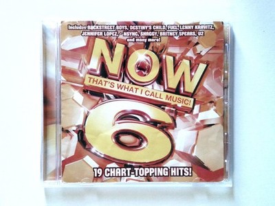 NOW That's What I Call Music! 6 CD 2001 Pop R&B Rock Compilation U2 R Kelly ATC
