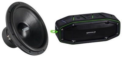 Sundown Audio SA-15 V.2 D4 15'' 1250w RMS Subwoofer+Portable Bluetooth Speaker