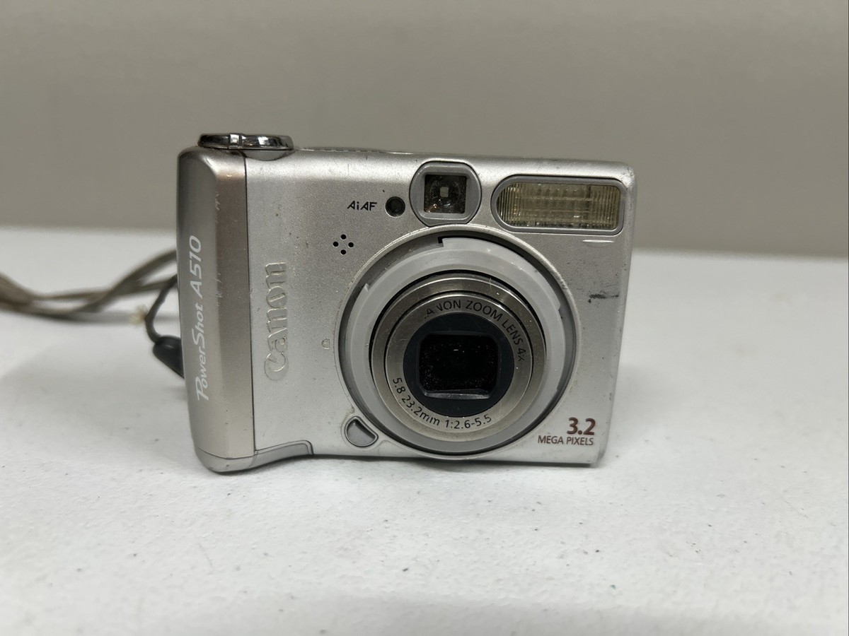 【動作確認済み】Canon PowerShot A510 PC1107 Canon PowerShot A510 PC1107 3.2 MP Digital Point-and-Shoot Camera