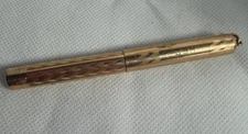 Conklin Vintage gold fill ring top lever fill pen-working C2