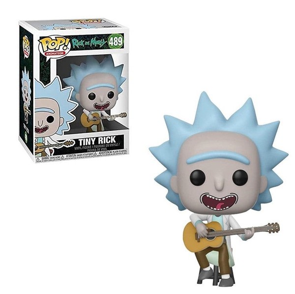 Funko POP Rick And Morty #489 Tiny Rick - Vinyl Figur - Neu-image