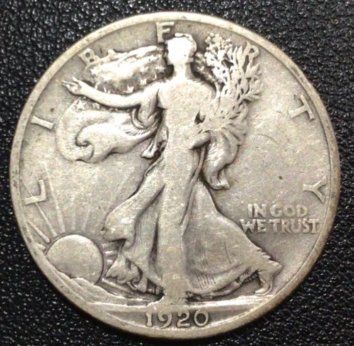 1920-D Walking Liberty Half Dollar — photo from another recent sale