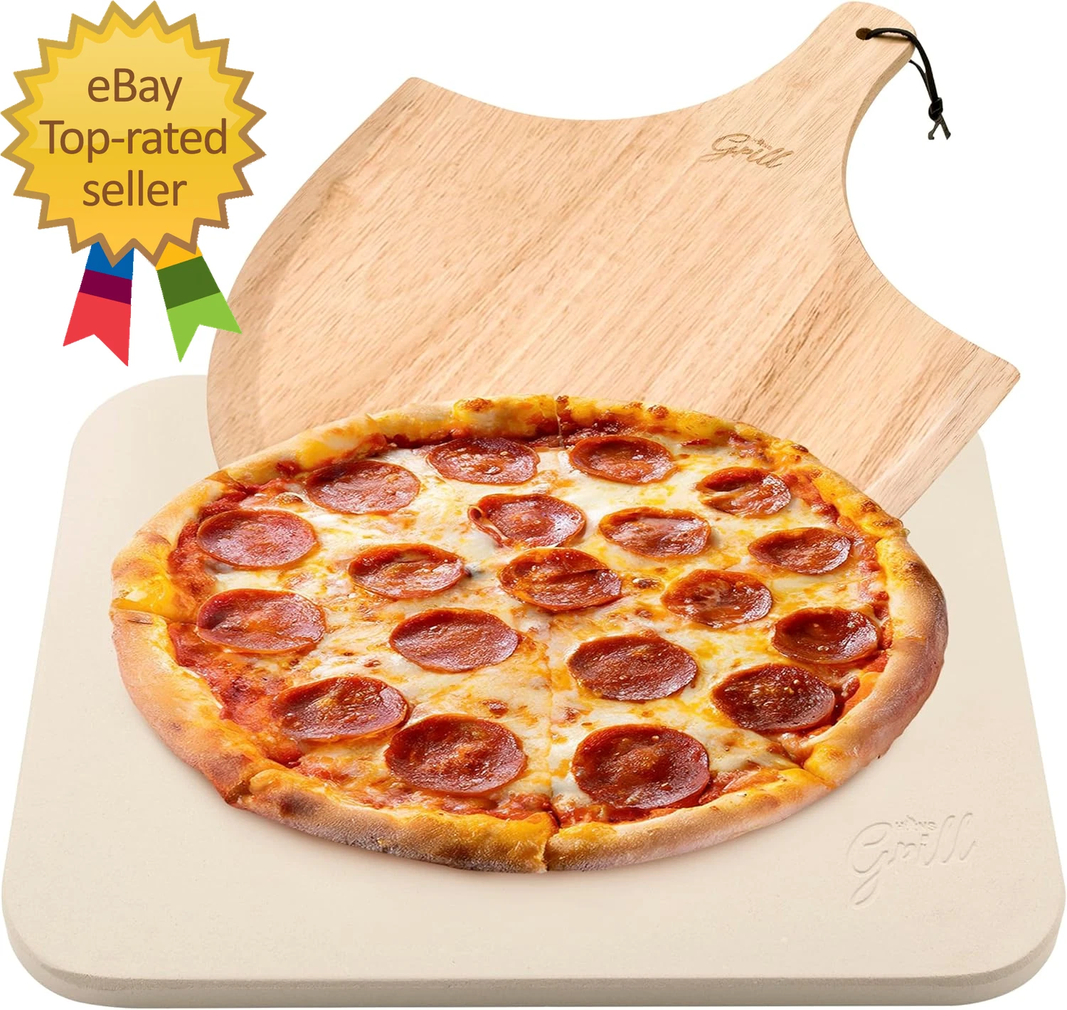 PIZZA STONE Rectangular Pizza Stone for Oven Baking BBQ Grilling
Opens in a new window or tab