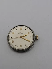 VINTAGE GIRARD PERREGAUX SEA HAWK WATCH MANUAL WIND FOR PARTS OR REPAIR