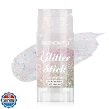 PASNOWFU Carnival Body Glitter Stick, Face Glitter for Women and