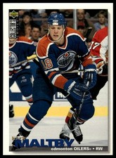 1995-96 Collector's Choice #191 Kirk Maltby Player's Club
