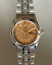 Orient Three Star Brown Dial 21J Automatic Vintage Watch Japan