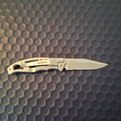 Gerber Paraframe Mini Pocket Folding Knife, 2.2'' Fine Edge 