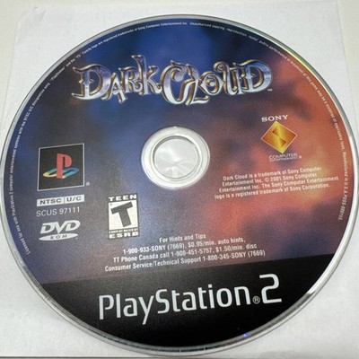 Dark Cloud PS2 (Sony PlayStation 2, 2001) DISC ONLY