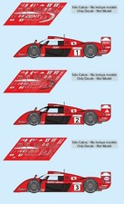Decals Toyota GT One  Le Mans 1999 32 43 24 18 TS020 slot calcas